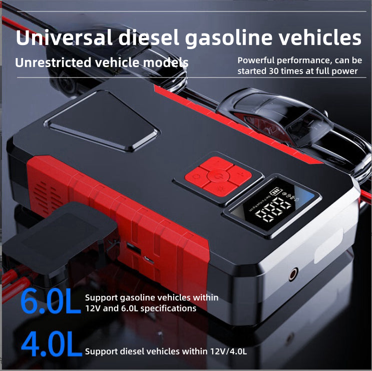 Skylla F16 12V 6000mAh 150psi Portable Jump Starter Cordless Tire Inflator
