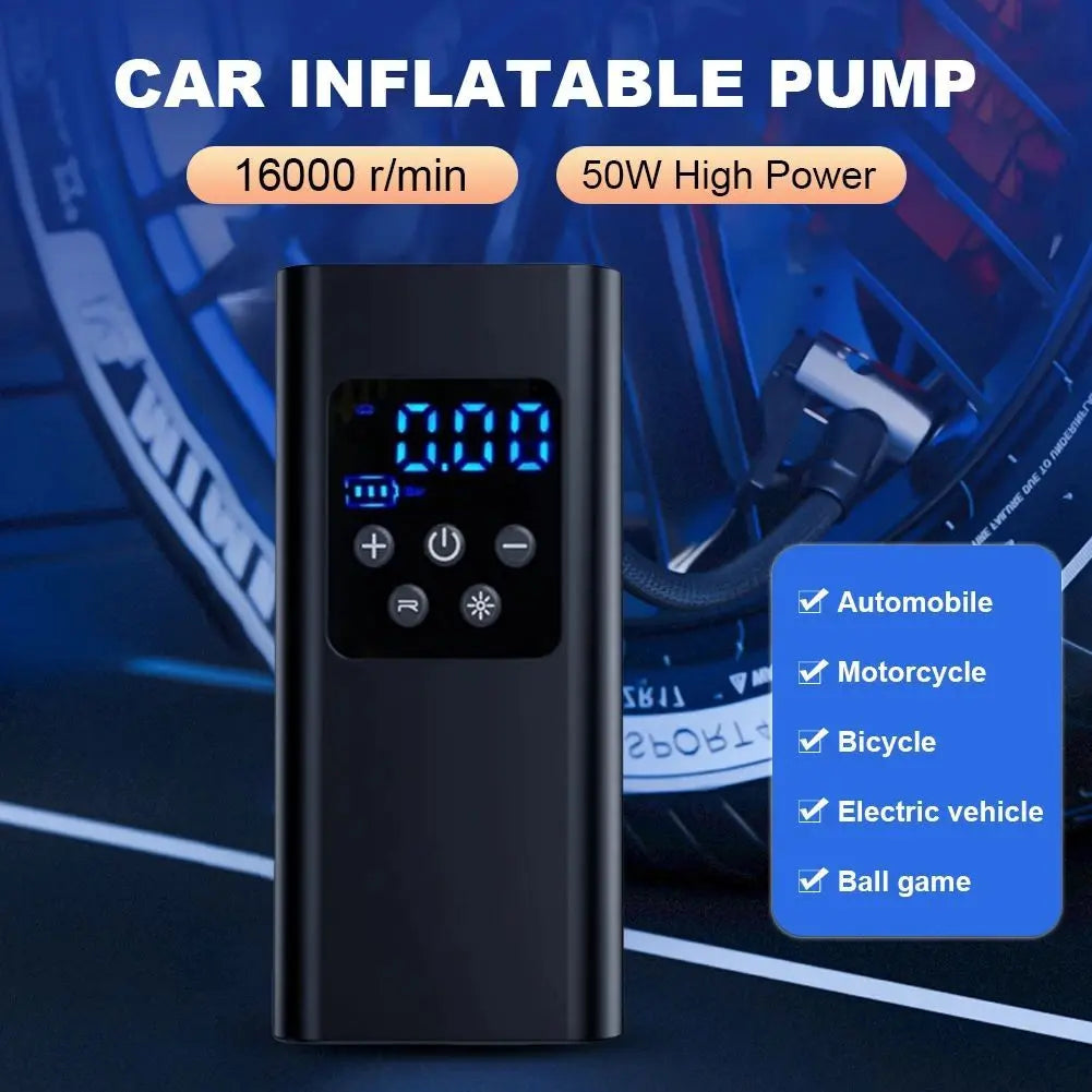 Skylla XR-8055 – 12V 4500mAh Wireless Rechargeable Tire Inflator