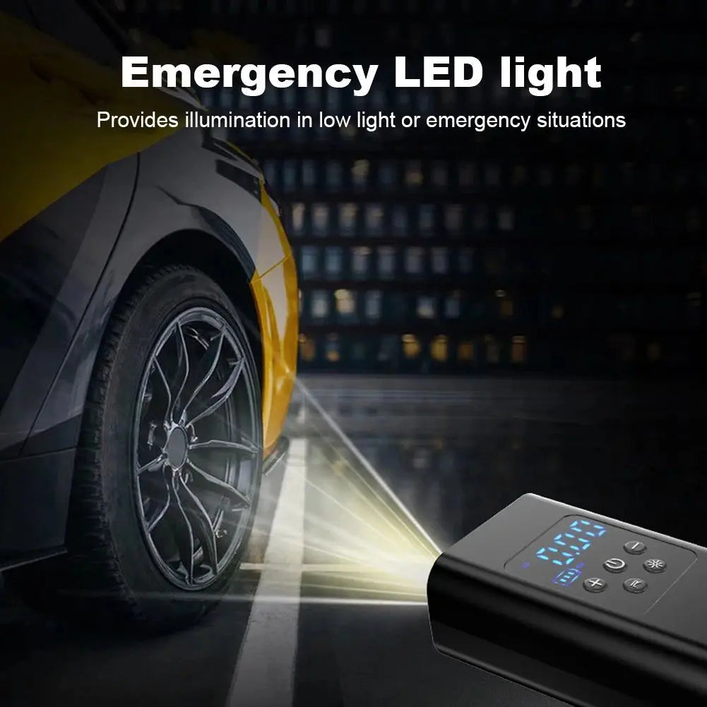 Skylla XR-8055 – 12V 4500mAh Wireless Rechargeable Tire Inflator