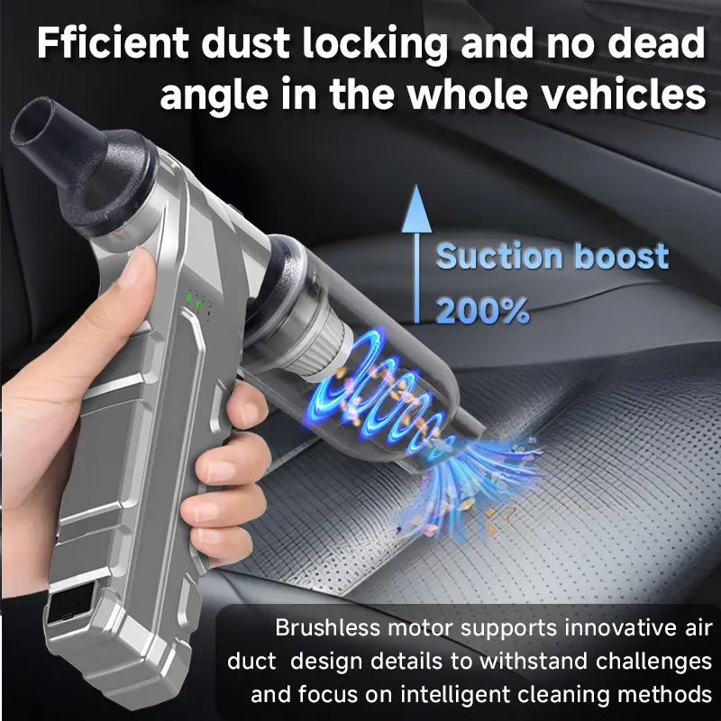 Skylla B1 Car Vacuum Cleaner 12V 10000mah 150psi Portable Jump Starter Cordless Tire Inflator